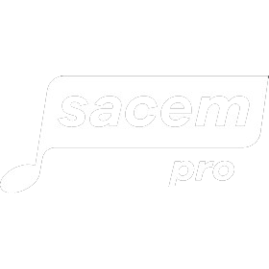 Logo SACEM, partenaire de Music source